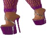 Belt Heels Purple