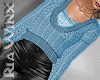 Blue Cableknit Sweater