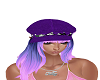 purple pussyfoot cap