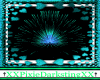 teal spike dj light