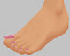 !Small feet rose nails
