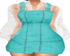 Leigh Teal Denim Dress