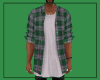 Green Plaid Shirt