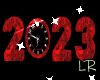 New Year 2023 Sign Red