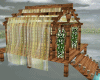 Spring  Wooden Cabin