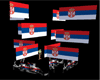 Serbia Flag Poofer