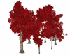 Fall Trees - RED