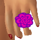 BB* Pink flower ring