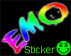 EMO sticker