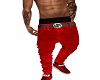 Blood Red Jeans Male