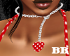 ~BB~ Red Polka Necklace