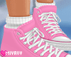 Pink High Sneakers