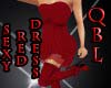 (QBL) Sexy Red Dress