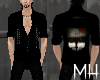 [MH] Black Shirt Skulls