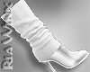 White Sweater Boots