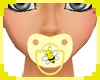 [S] Yellow Bee Pacifier