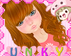 Kids Kawai Ginger Hair