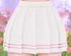 w. School White Skirt S
