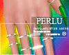 [P]Pride Nails Rings |G