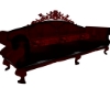 victorian bloodred sofa