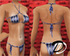 Striped Bikini (blue)