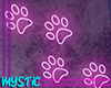 Cam Kitty Paw Neons