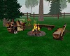 Country Cabin Camp Fire 