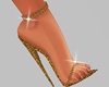 Gold Sparkle Heels