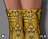 Y- Snake Yellow Boots