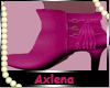AXLLUXFall Booties Pink