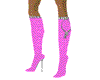BARBIE PINK BOOTS