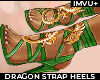 ! mulan dragon heels