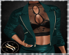 {SS}Elegant Teal Jacke M