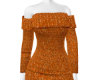 Sweater Dress Orange V1