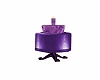 purple bday cake
