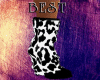  *E* Shoes Black- White