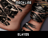 £ - Mech Line Tattoo