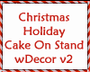 Holiday Cake On Stand v2