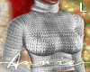 Silver Sweater ~ L