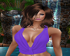 S/~Purple Simple Halter
