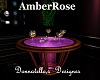 amber rose coctail table