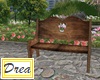 Wood Heart Bench