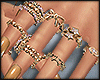 Amore Gold Nail + Rings