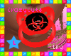 !L Toxic Red Paci
