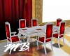 MP Red Dining Room Set