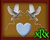 Dove Topper (blue)