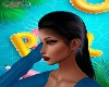 PARTY VIBES WET HAIR BLK