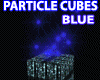 Blue Star Particle Cube