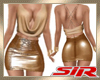 Miniskirt Dress Gold