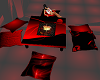 Red&Black Fire Cushions